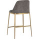 Dover 36 inch Bravo Portabella / Sparrow Grey Counter Stool